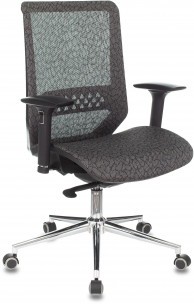 Кресло Бюрократ Sirius серый KF-1