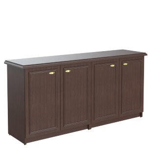 Шкаф низкий 2- секционный RLW 185 Венге Магия 1842х465х886