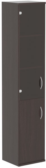 Шкаф колонка комбинированная СУ-1.2(L) Венге Магия 406х365х1975