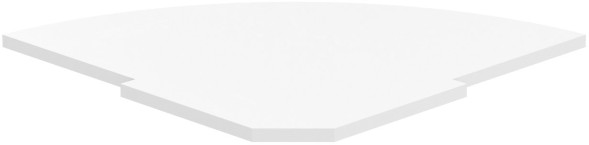 Полка рецепции РС-5.1 Беларусь Белый 815*815*22